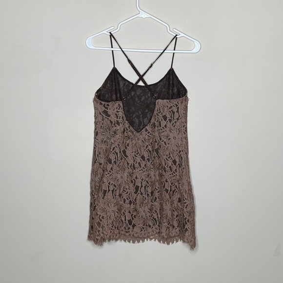 Vintage 90s Victorias Secret Slip Dress Lingerie Lace - Picture 2 of 6